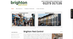 Desktop Screenshot of brightonpestcontrol.co.uk