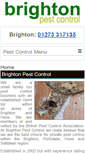 Mobile Screenshot of brightonpestcontrol.co.uk